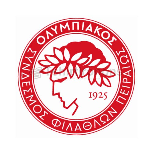 Olympiakos T-shirts Iron On Transfers N3278 - Click Image to Close